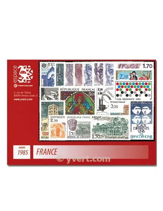 n° 2347/2392 - Timbre France Année complète (1985)