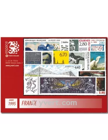 n° 2918/2985 - Timbre France Année complète (1995)