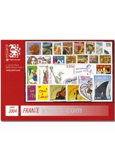 n° 3632/3730 - Timbre France Année complète (2004)