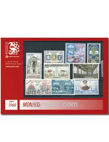 n° 523/550A - Timbre Monaco Année complète (1960)