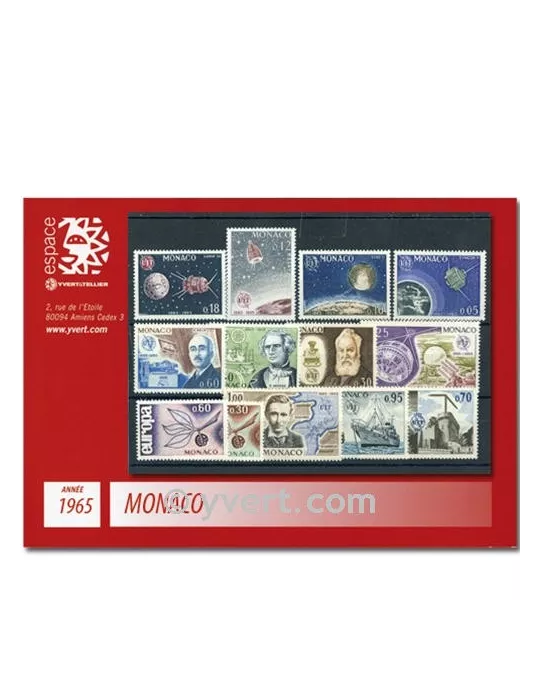 n° 664/676 - Timbre Monaco Année complète (1965)