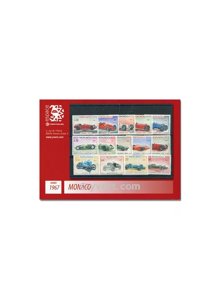 n° 708/735 - Timbre Monaco Année complète (1967)