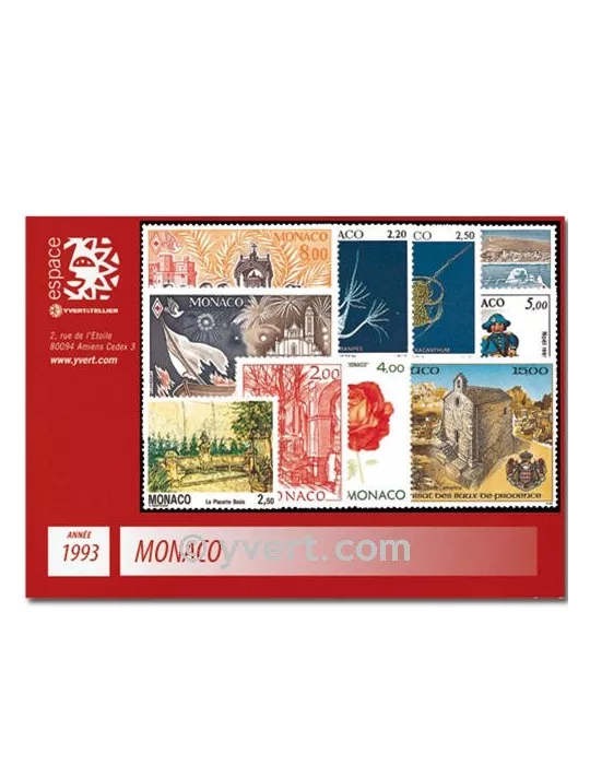 n° 1854/1914 - Timbre Monaco Année complète (1993)