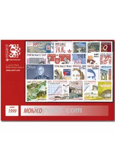 n° 2186/2229 - Timbre Monaco Année complète (1999)