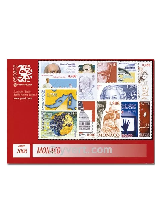 n° 2528/2587 - Timbre Monaco Année complète (2006)