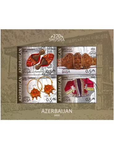 n° 261 - Timbre AZERBAIDJAN Blocs et feuillets