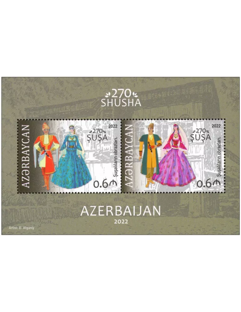 n° 262 - Timbre AZERBAIDJAN Blocs et feuillets