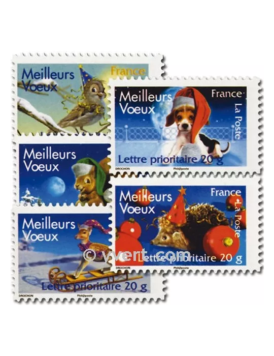 n° 140/144 - Timbre France Autoadhésifs