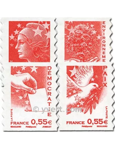n° 175/178 - Timbre France Autoadhésifs