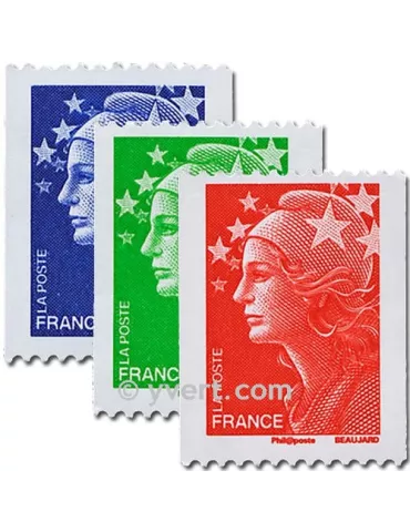 n° 219/221 - Timbre France Autoadhésifs