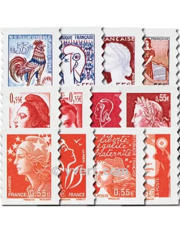 n° BC225 - Timbre France Autoadhésifs
