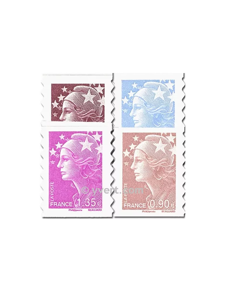 n° 286/290 - Timbre France Autoadhésifs