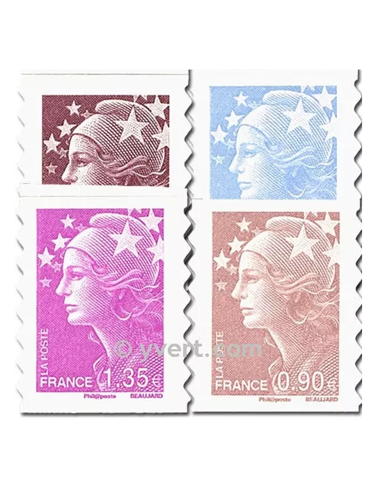 n° 286/290 - Timbre France Autoadhésifs