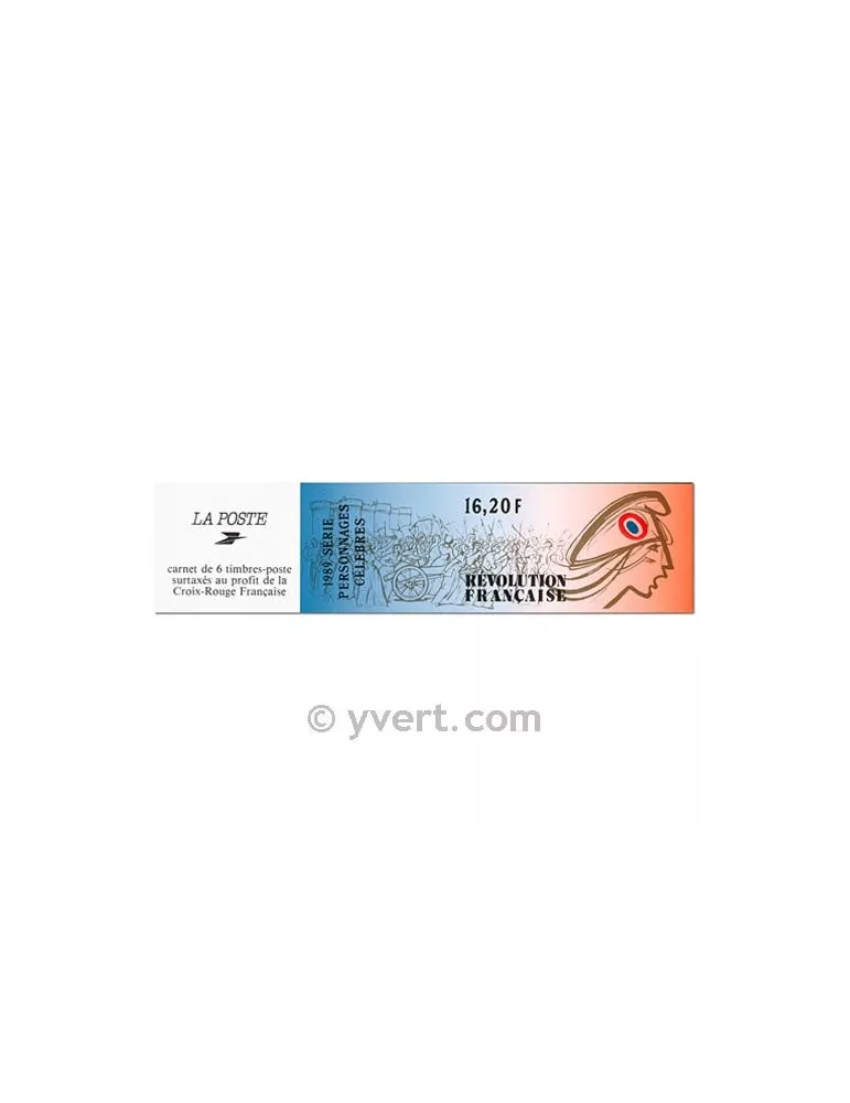 n° BC2570 - Timbre France Carnet Personnages célèbres