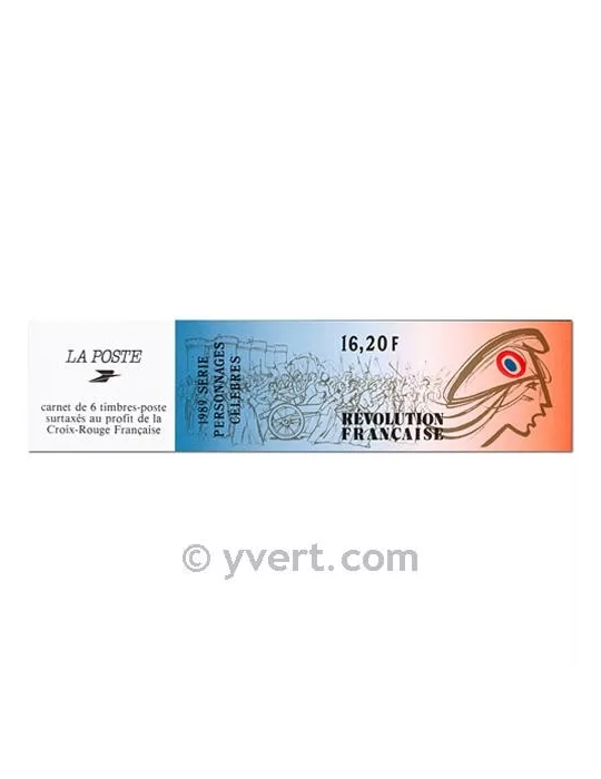 n° BC2570 - Timbre France Carnet Personnages célèbres