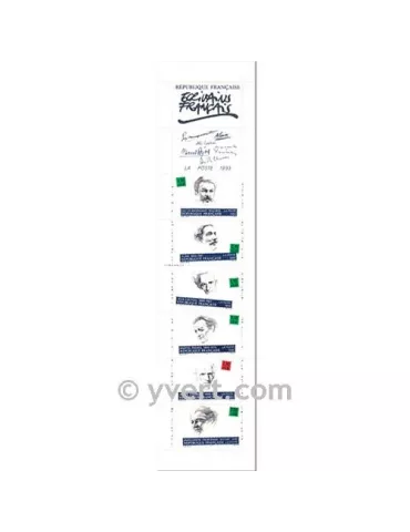 n° BC2805 - Timbre France Carnet Personnages célèbres