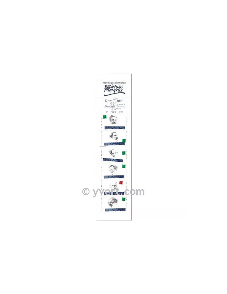 n° BC2805 - Timbre France Carnet Personnages célèbres