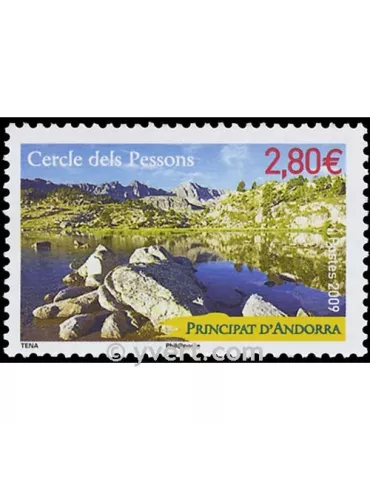 n° 676 - Timbre Andorre Poste