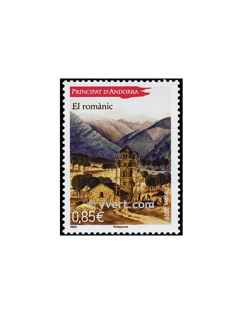 n° 679 - Timbre Andorre Poste
