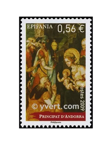 n° 680 - Timbre Andorre Poste