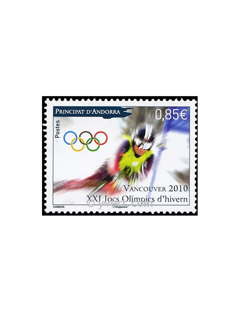 n° 687 - Timbre Andorre Poste