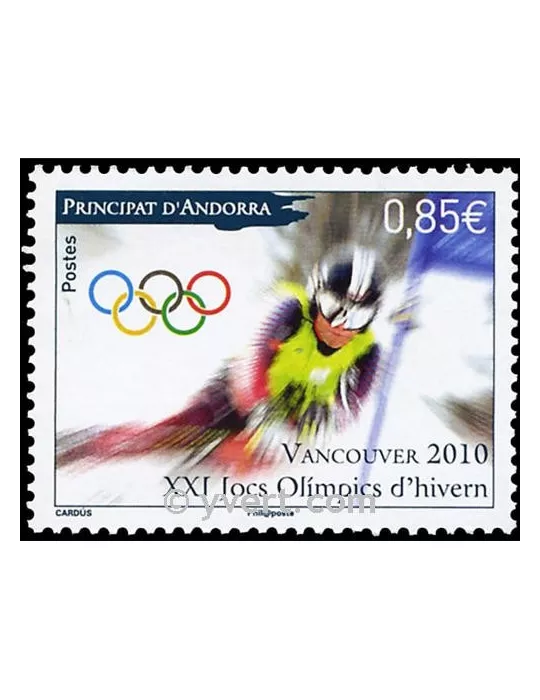 n° 687 - Timbre Andorre Poste