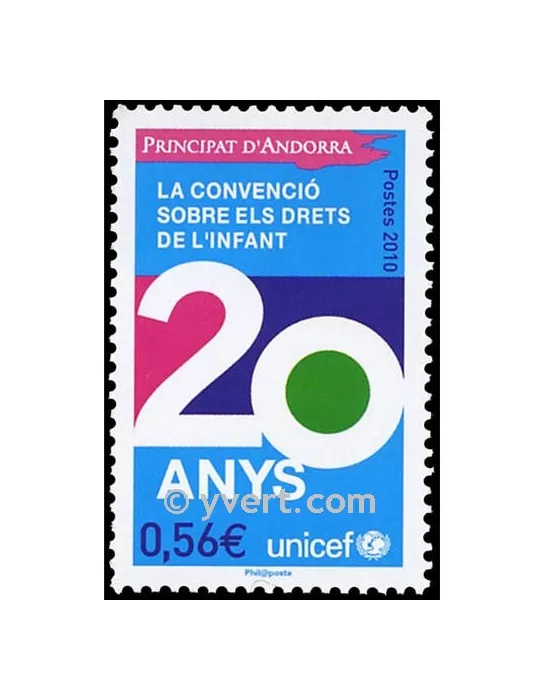 n° 688 - Timbre Andorre Poste