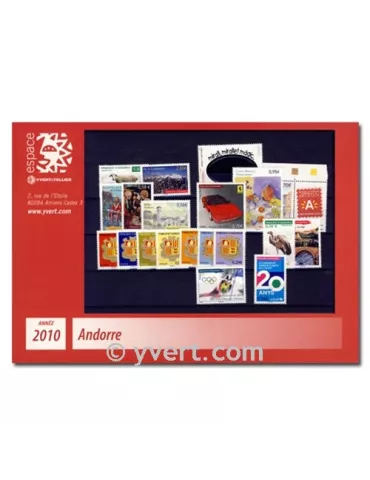 n° 681/703 - Timbre Andorre Année complète (2010)