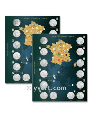 Recharges 10€ DES REGIONS - 2010