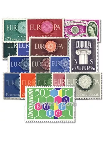 1960** - Année complète neuf EUROPA