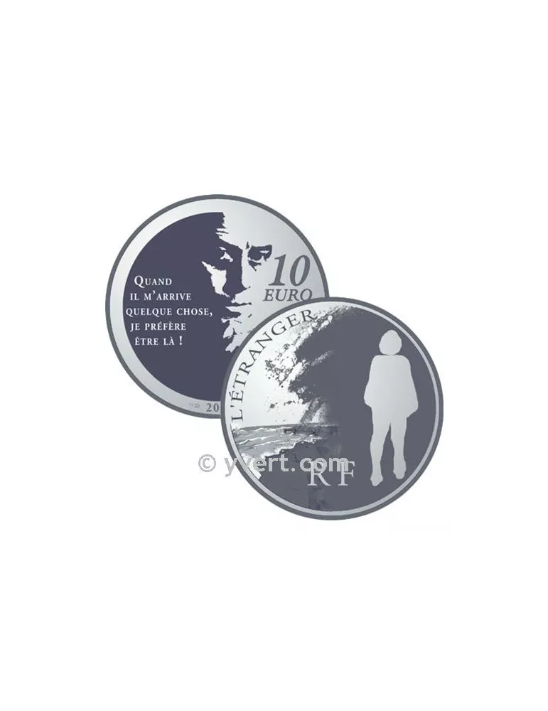 10 EUROS ARGENT - FRANCE - L´ETRANGER