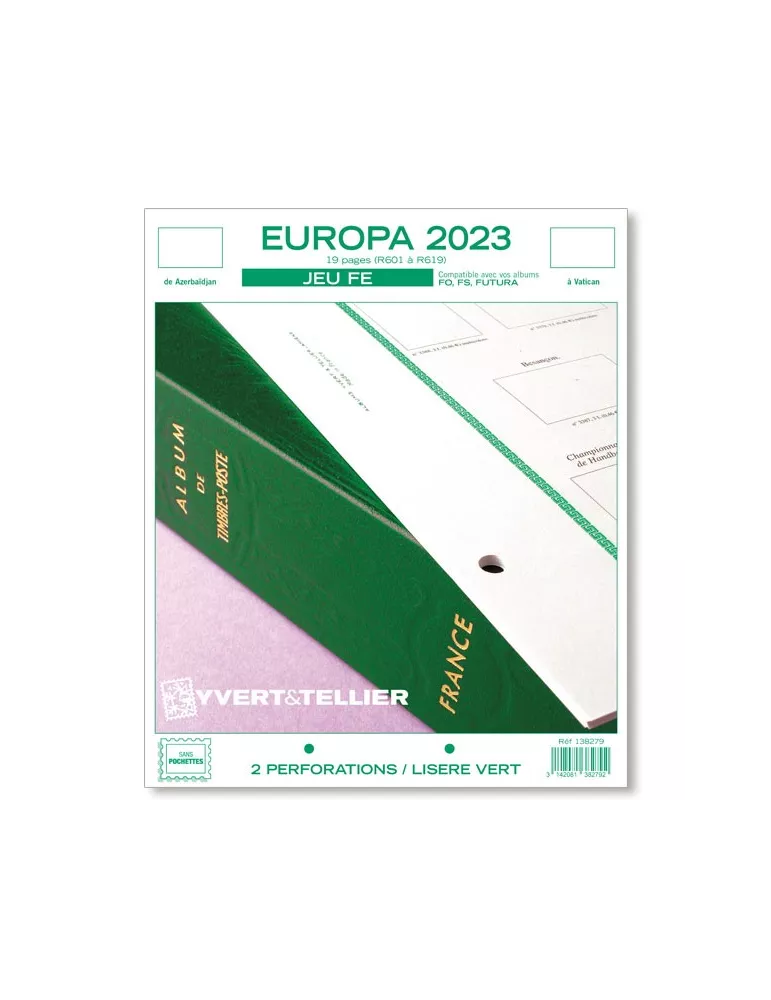 EUROPA FE : 2023 (JEUX SANS POCHETTES)