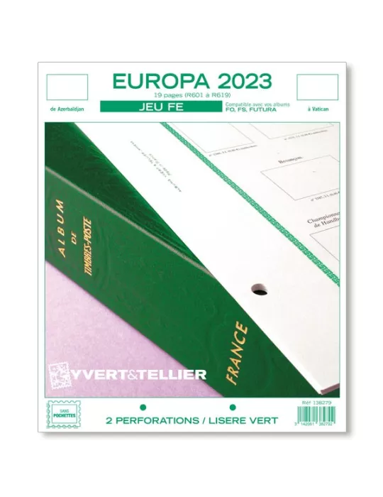 EUROPA FE : 2023 (JEUX SANS POCHETTES)