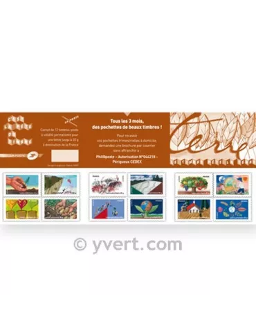 n° BC526 - Timbre France Carnets Journée du Timbre