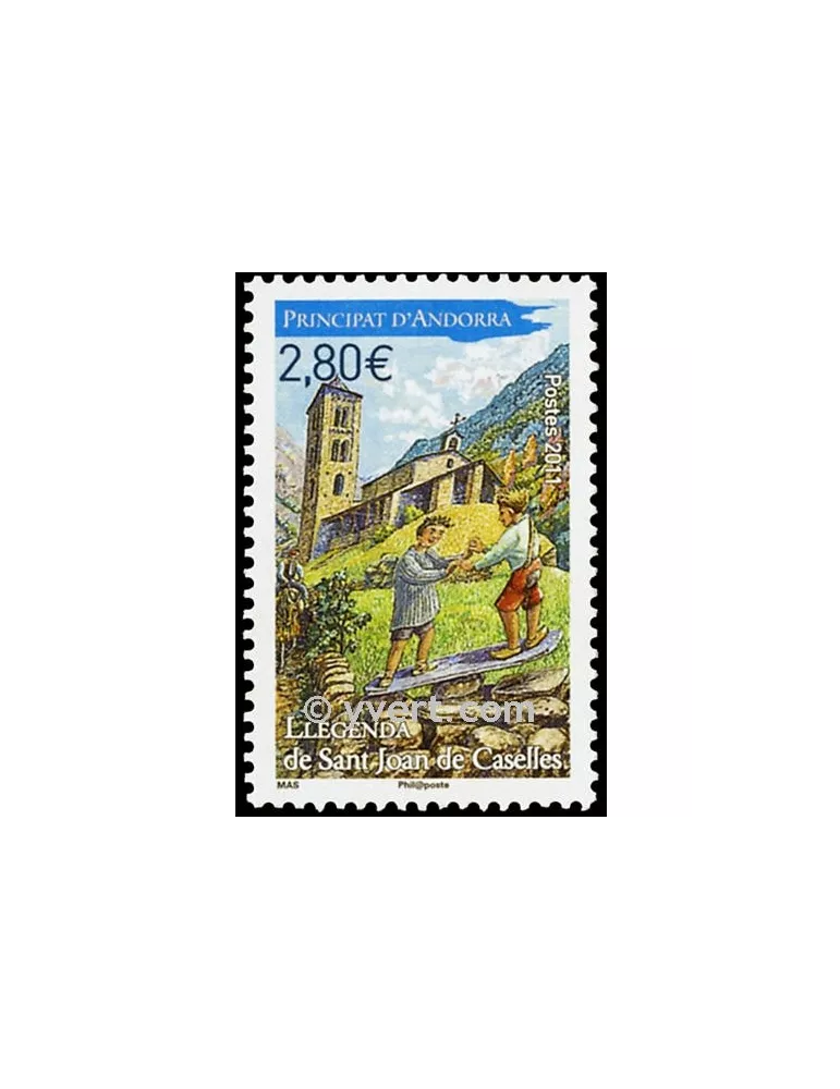 n° 704 - Timbre Andorre Poste