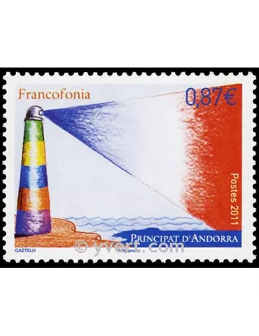 n° 705 - Timbre Andorre Poste