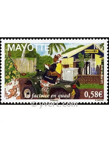 n° 240 - Timbre Mayotte Poste