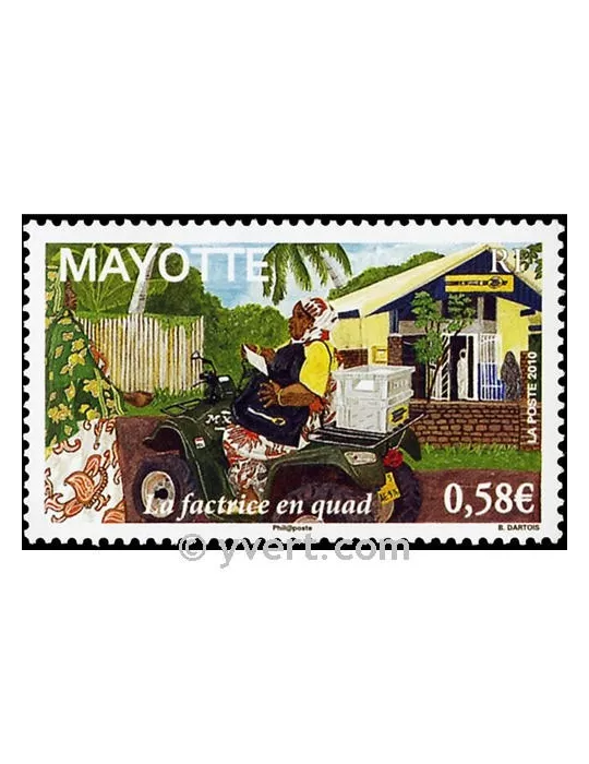 n° 240 - Timbre Mayotte Poste