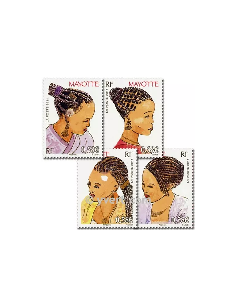n° 241/244 - Timbre Mayotte Poste