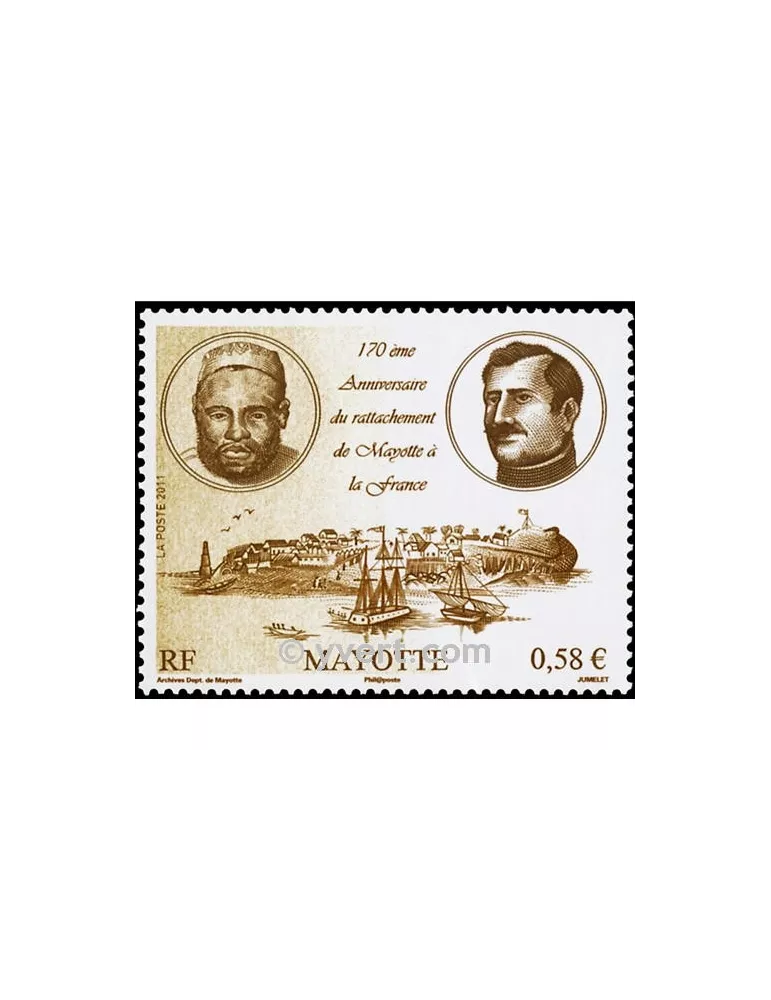 n° 248 - Timbre Mayotte Poste