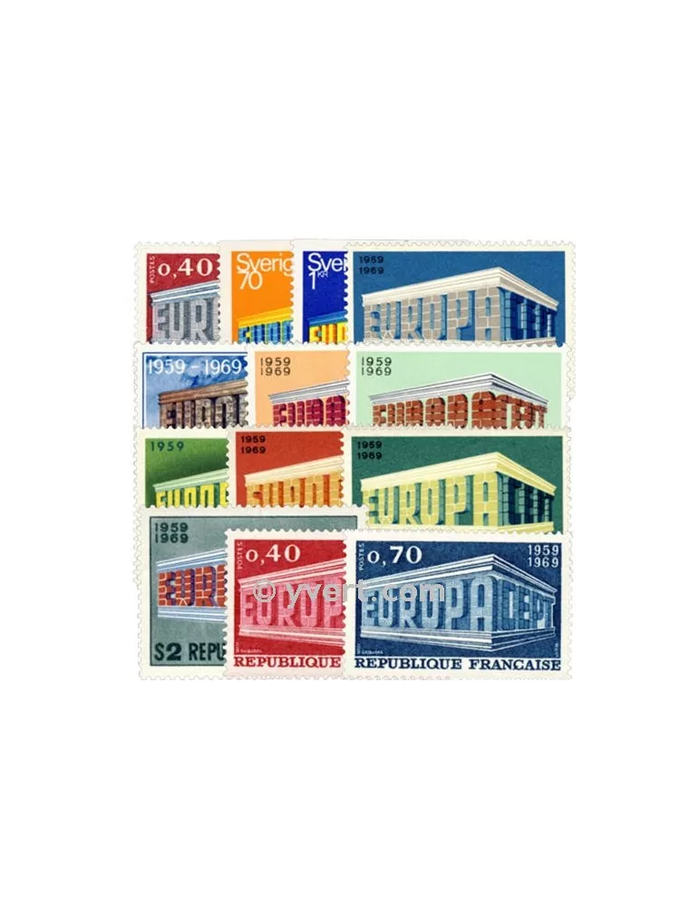 1969** - Année complète neuf EUROPA