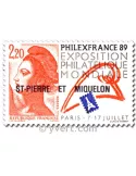 n° 489b - Timbre Saint-Pierre et Miquelon Poste