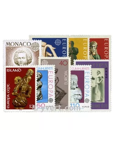 1974** - Année complète neuf EUROPA