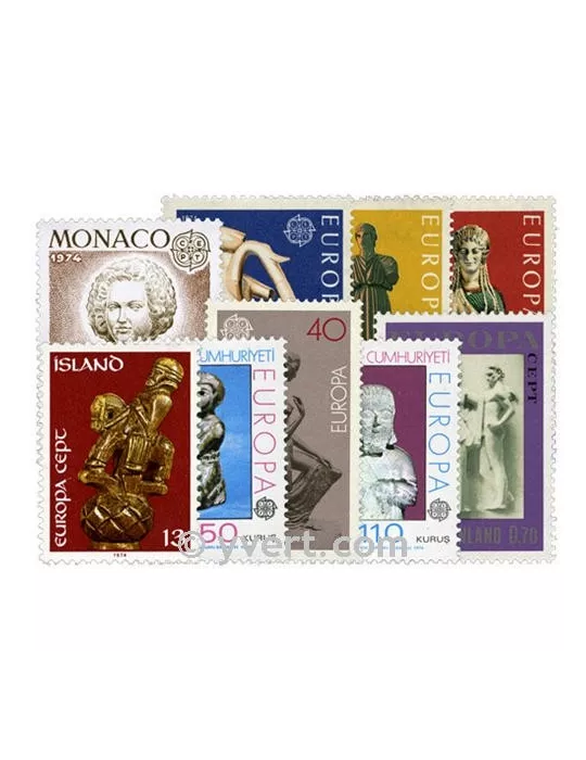 1974** - Année complète neuf EUROPA