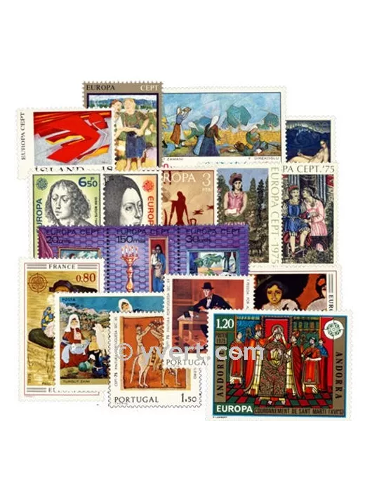 1975** - Année complète neuf EUROPA