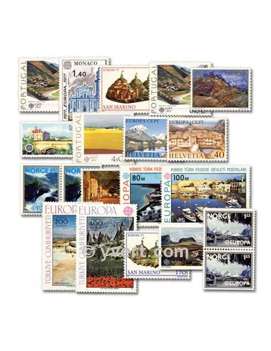 1977** - Année complète neuf EUROPA