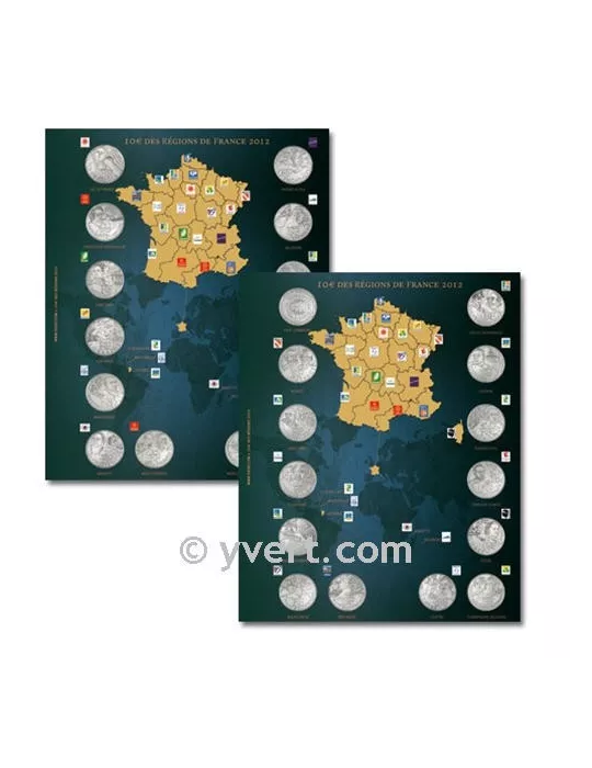 Recharges 10€ DES REGIONS - 2012