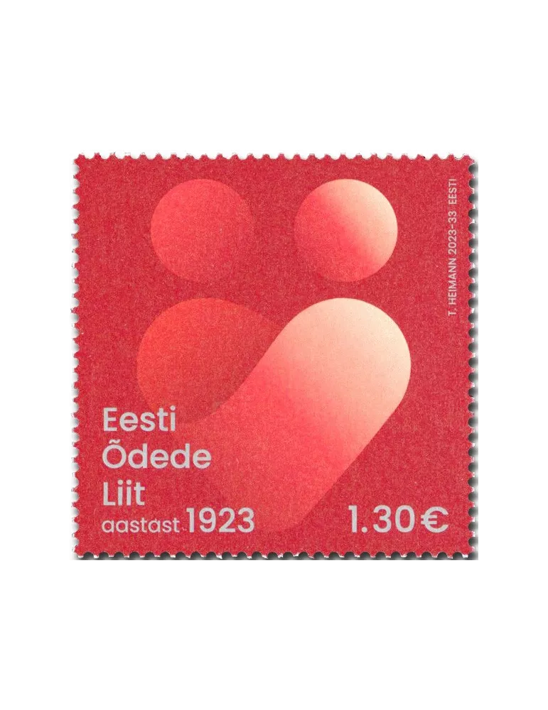 n° 1001 - Timbre ESTONIE Poste