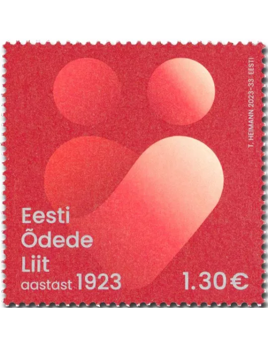 n° 1001 - Timbre ESTONIE Poste