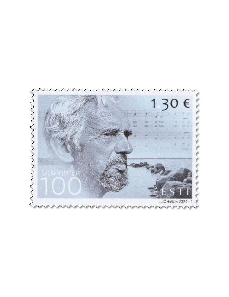 n° 1003 - Timbre ESTONIE Poste